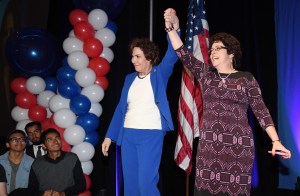 Jacky Rosen celebra su triunfo electoral en Nevada
