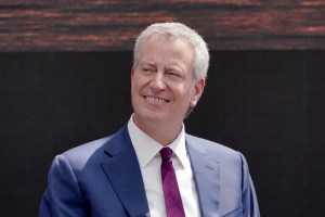 Bill de Blasio, alcalde de Nueva York